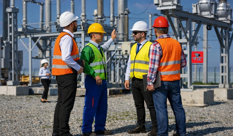 Substation Erection by TDL Engineering Services.