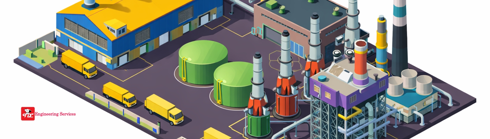 3D plant animation and industrial facility visualization by TDL Engineering