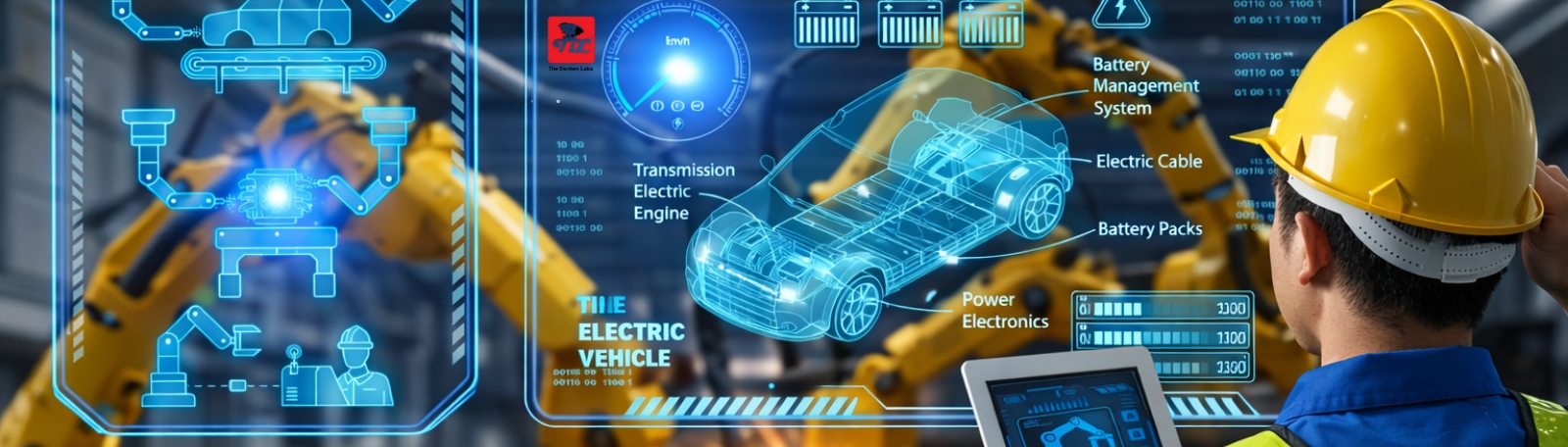 Industrial IoT dashboard showing real-time data analytics for smart factory solutions